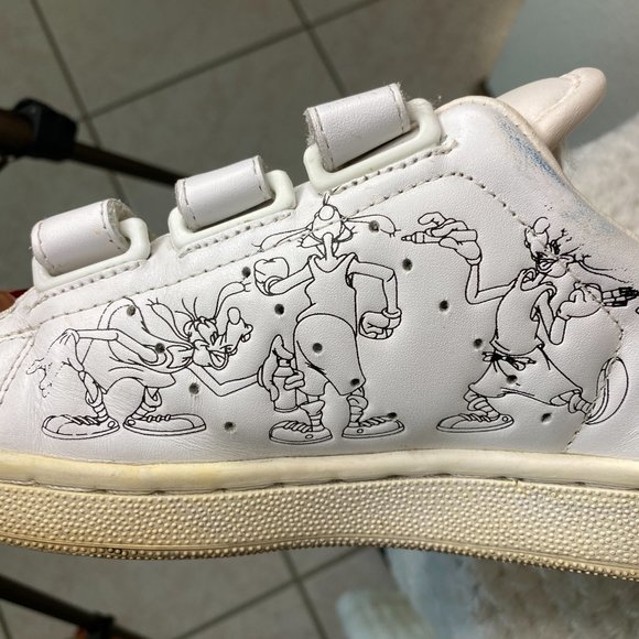 Adidas ~ RARE  ADICOLOR Goofy Velcro Sneakers - Picture 6 of 6